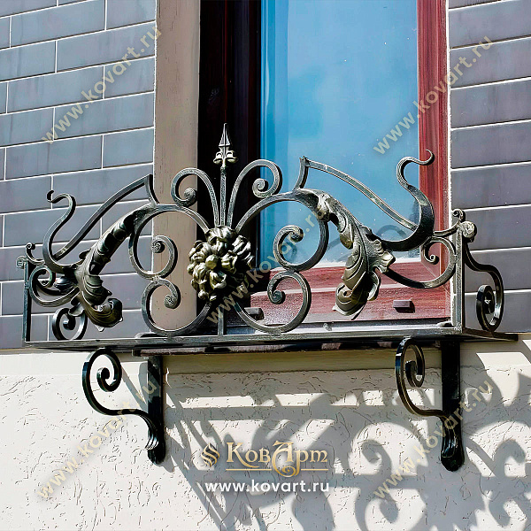 Кованые цветники