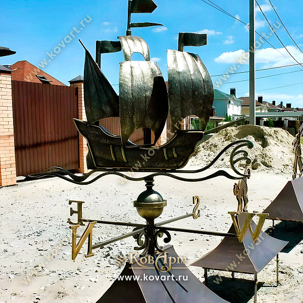 Кованые надымники