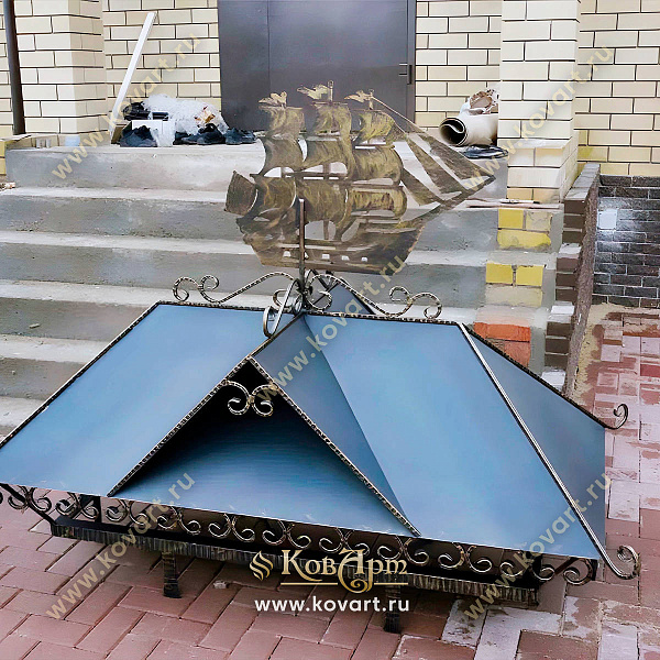 Кованые надымники