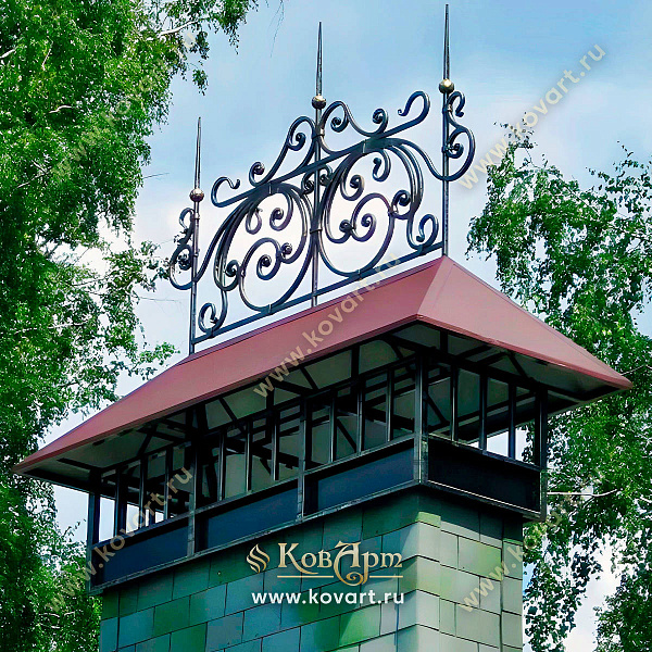 Кованые надымники