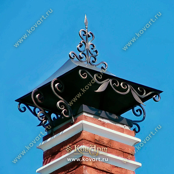 Кованые надымники