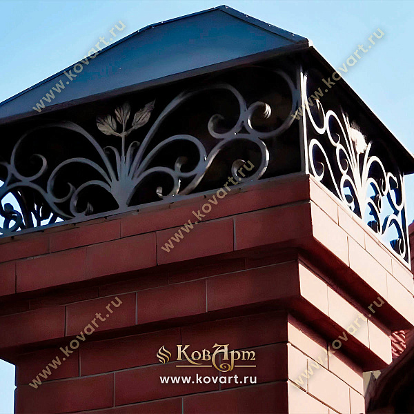 Кованые надымники