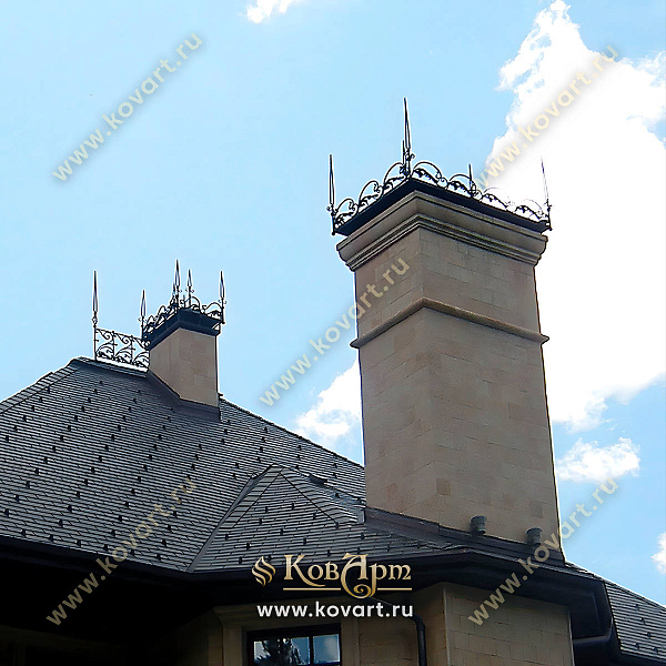 Кованые надымники