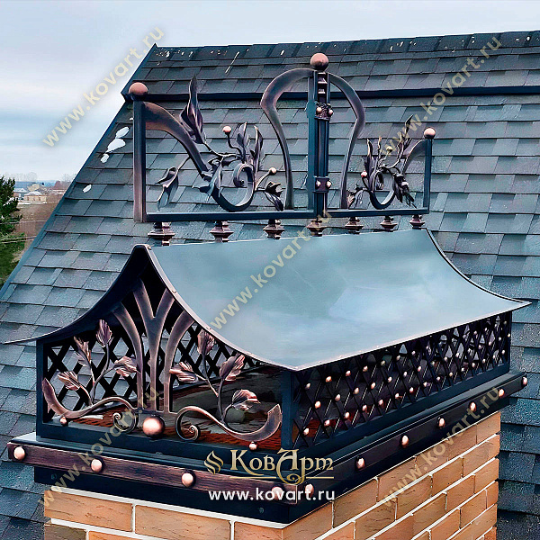 Кованые надымники