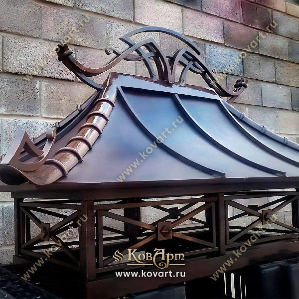 Кованые надымники