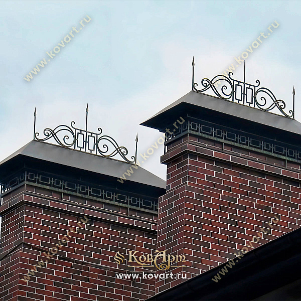 Кованые надымники