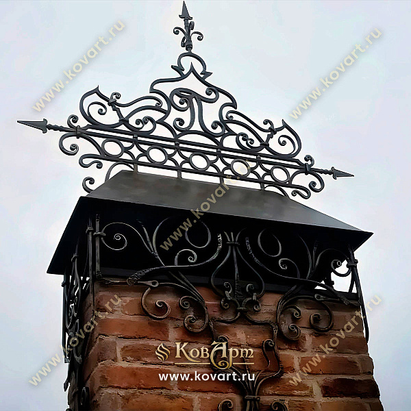 Кованые надымники