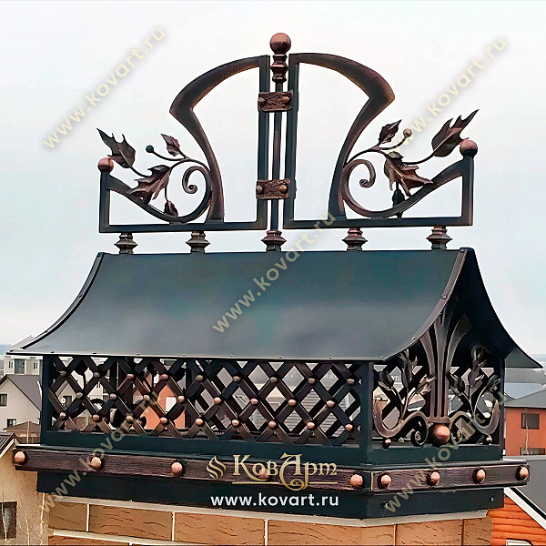 Кованые надымники