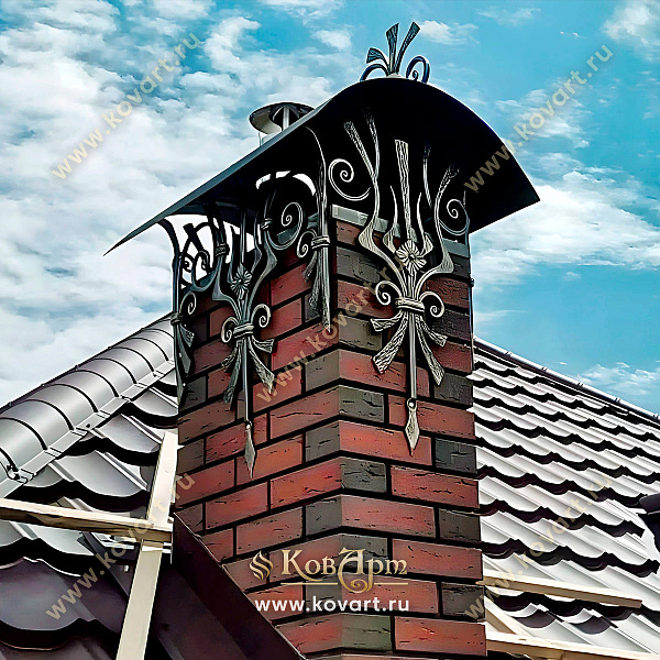 Кованые надымники