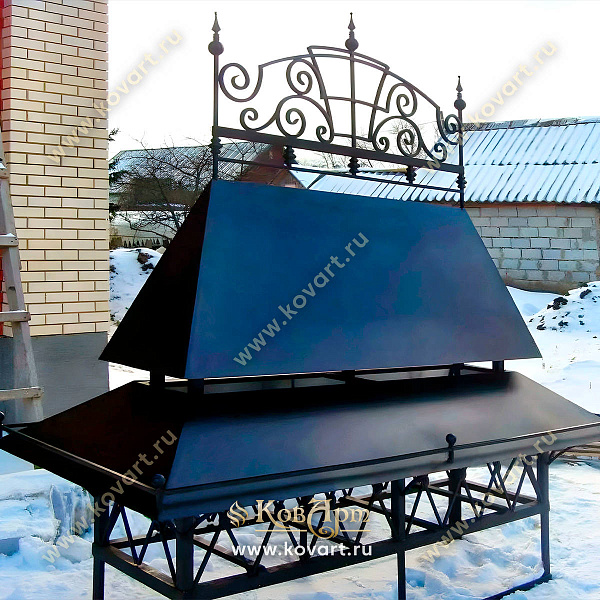 Кованые надымники