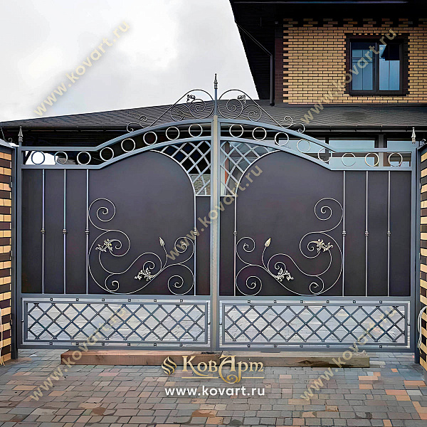 Кованые ворота