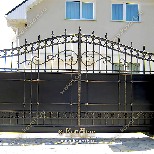 Кованые ворота