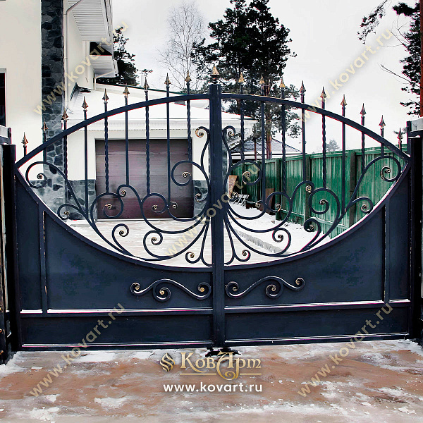 Кованые ворота