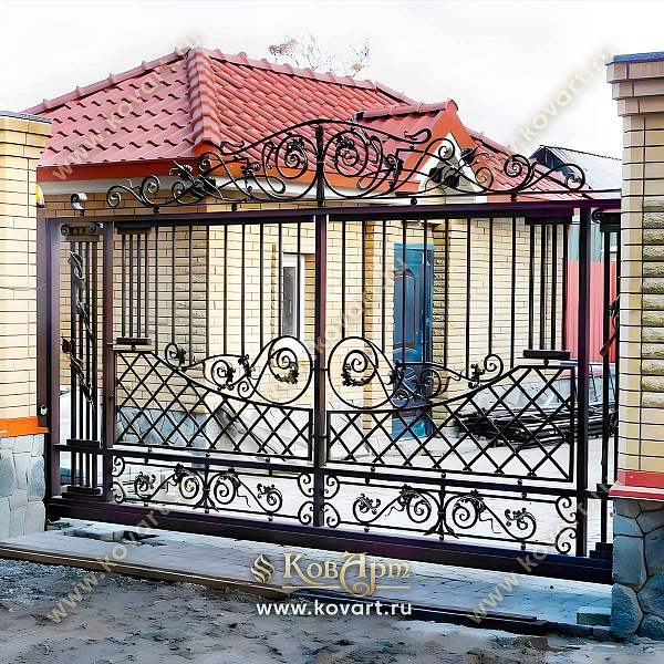 Кованые ворота