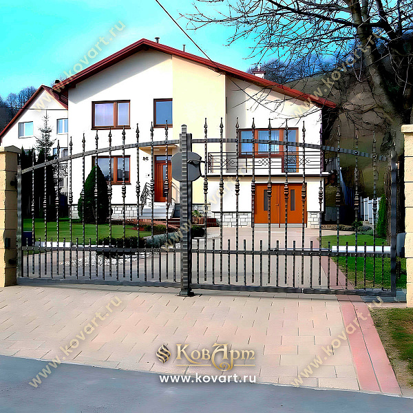 Кованые ворота