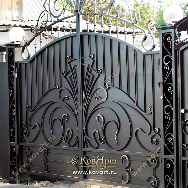 Кованые ворота