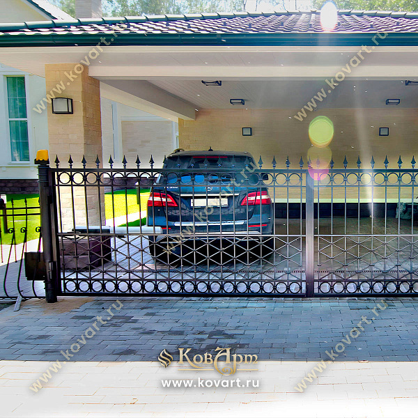 Кованые ворота