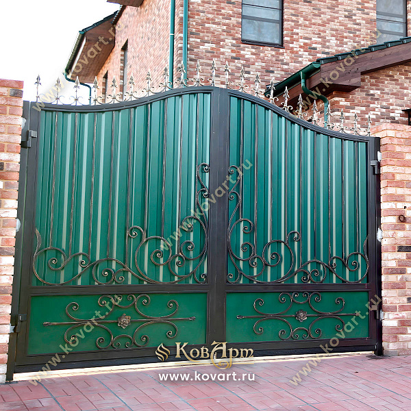 Кованые ворота