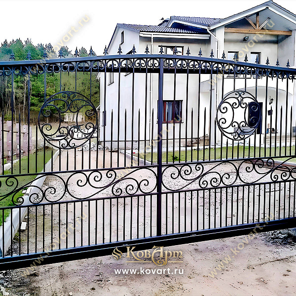 Кованые ворота