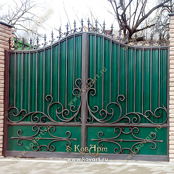 Кованые ворота