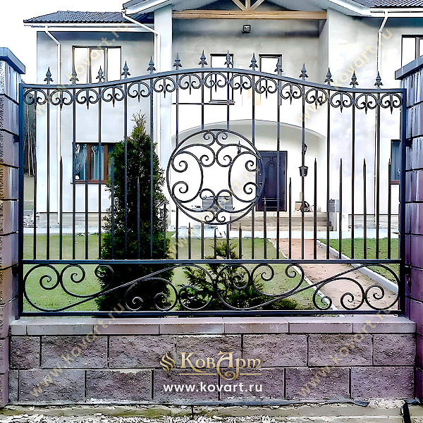 Кованые ворота