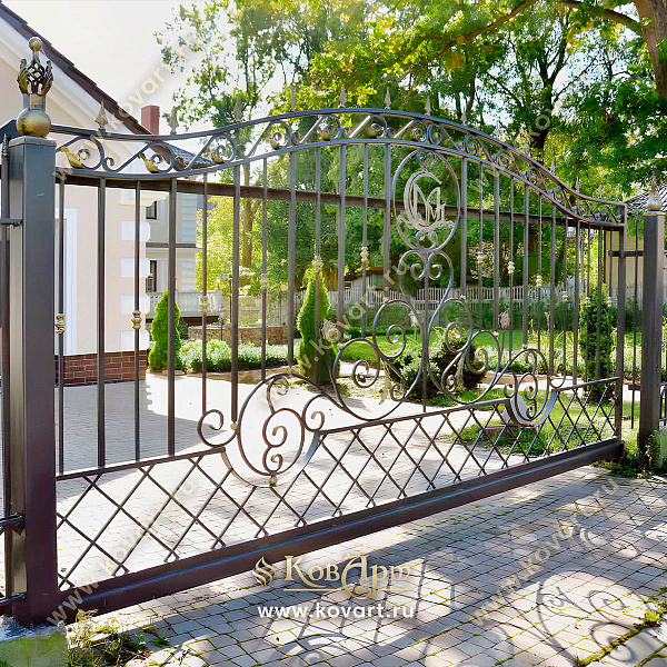 Кованые ворота