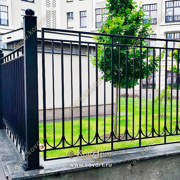 Кованые заборы