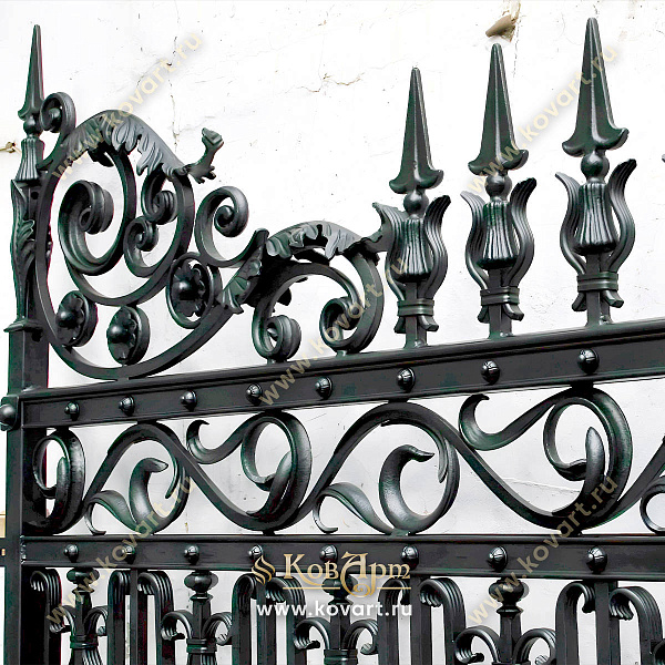 Кованые заборы