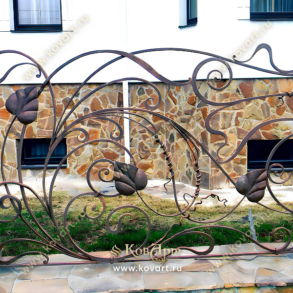 Кованые заборы