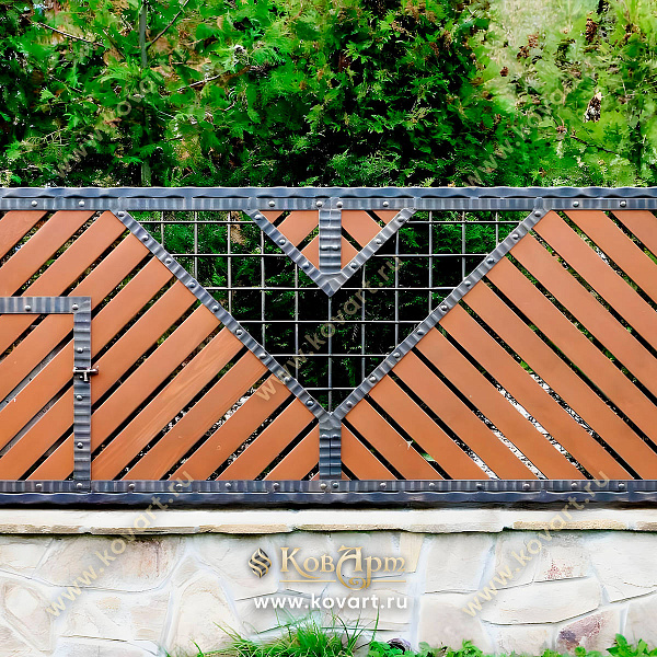 Кованые заборы