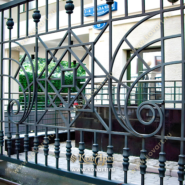 Кованые заборы