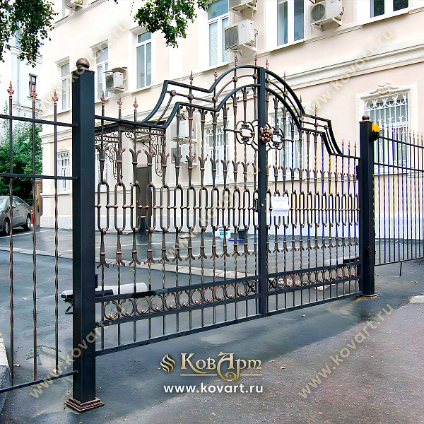 Кованые заборы