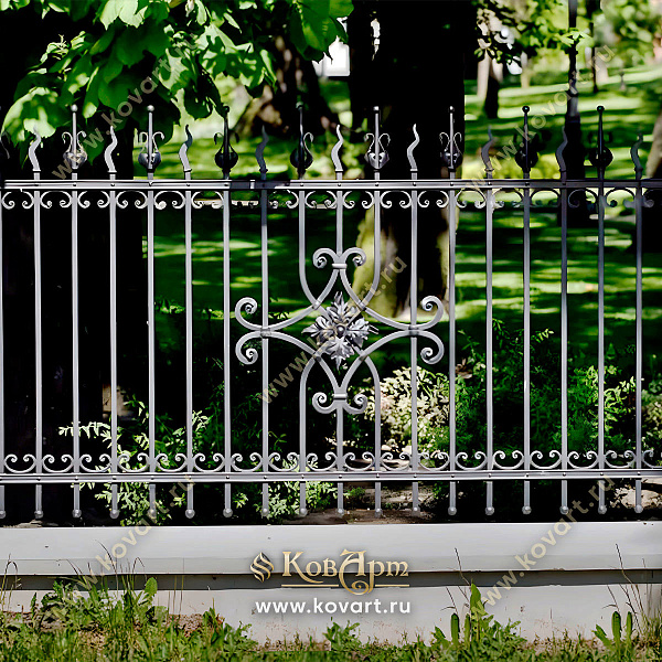 Кованые заборы