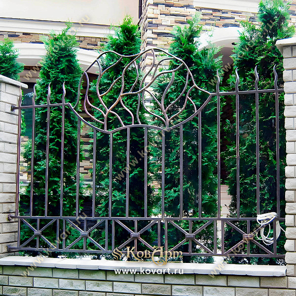Кованые заборы