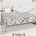 Ажурная кровать из ковки АРТ: 3037/15