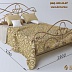 Ажурная кровать из ковки АРТ: 3037/16