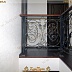 Ажурные кованые перила для частного дома Код: ЛП-070/78