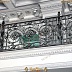 Эксклюзивные черные перила с серебряной патиной Код: ЛП-043/123
