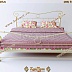 Кованая белая кровать в стиле Прованс АРТ: 3049/8