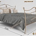 Кованая кровать в стиле Прованс АРТ: 3014/16