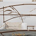 Кованая кровать в технике Бамбук АРТ: 3052/15