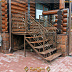 Кованое крыльцо для дома из бруса Код: КРЦ-07/68