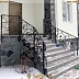 Кованые наружные перила Код: ЛП-0138/79