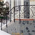 Кованые наружные перила Код: ЛП-0138/81