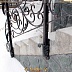 Кованые наружные перила Код: ЛП-0138/82