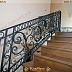 Кованые перила для коттеджа Код: ЛП-191/94