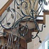 Кованые перила для винтовой лестницы с резким подъемом Код: КВЛ-31/110