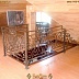 Кованые перила к деревянной лестнице Код: ЛП-0124/99
