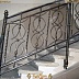 Кованые поручни для лестницы Код: ЛП-0163/64