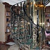 Кованые винтовые лестницы со стеклянными ступенями Код: КВЛ-03/78